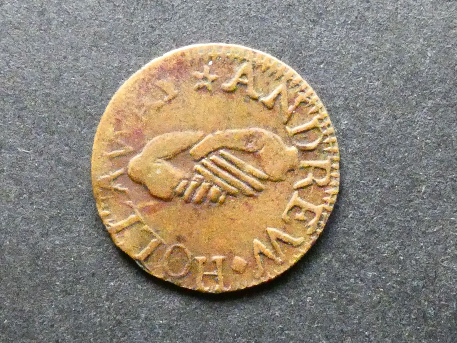 17th Century Farthing, Oxfordshire, Witney, W-236