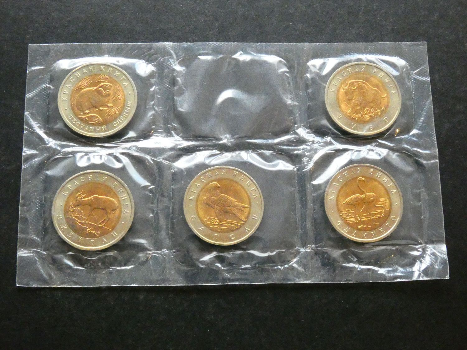Russia, 50 Roubles, 1994, set of Five.
