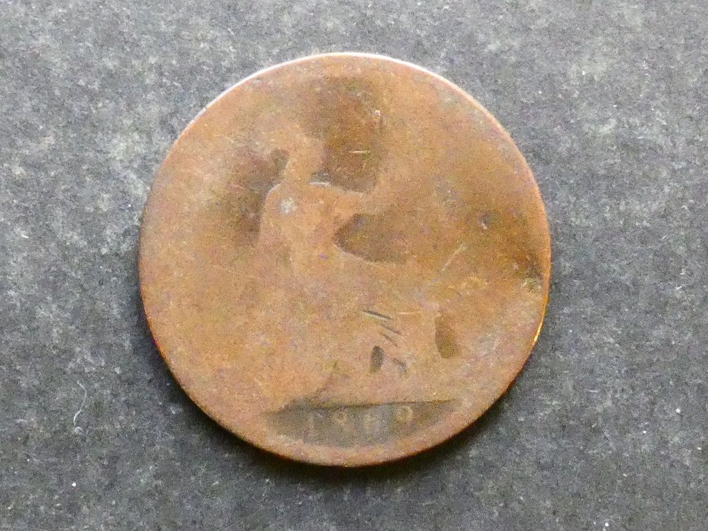 Penny, 1869.