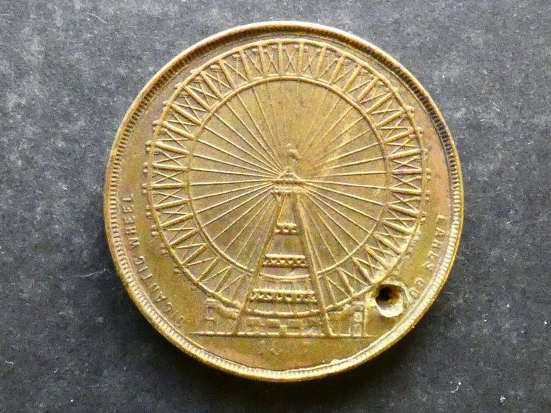 1897, Queen Victoria Diamond Jubilee / Earl's Court Gigantic Wheel