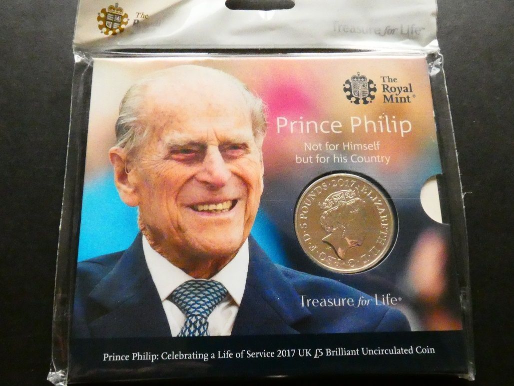 £5, 2017, Prince Philip.