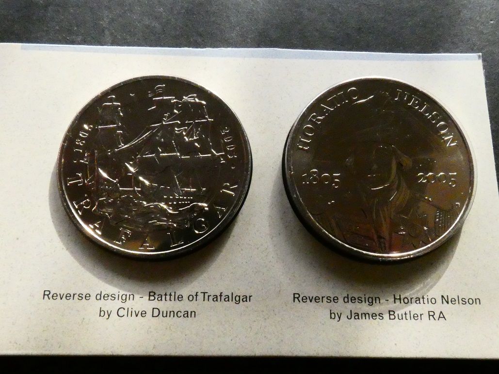 £5, 2005, Nelson & Battle of Trafalgar.