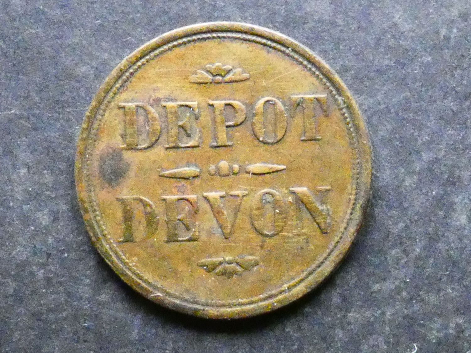 Transport token,  Devon,