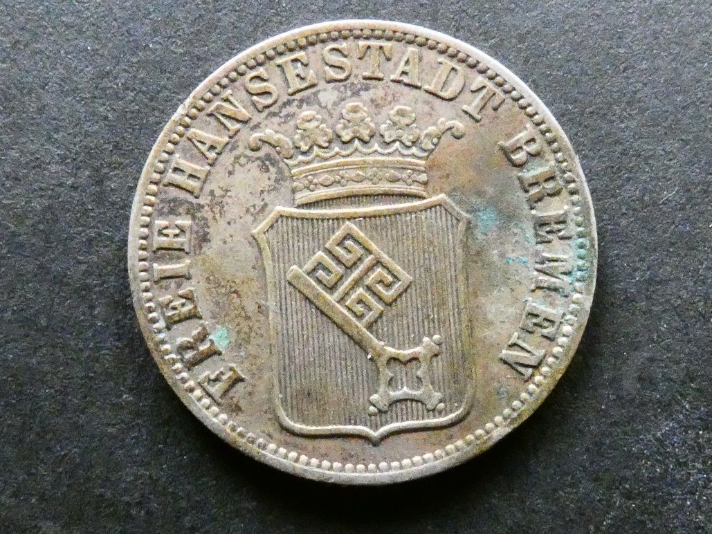 German States, Bremen, 12 Grote, 1859.