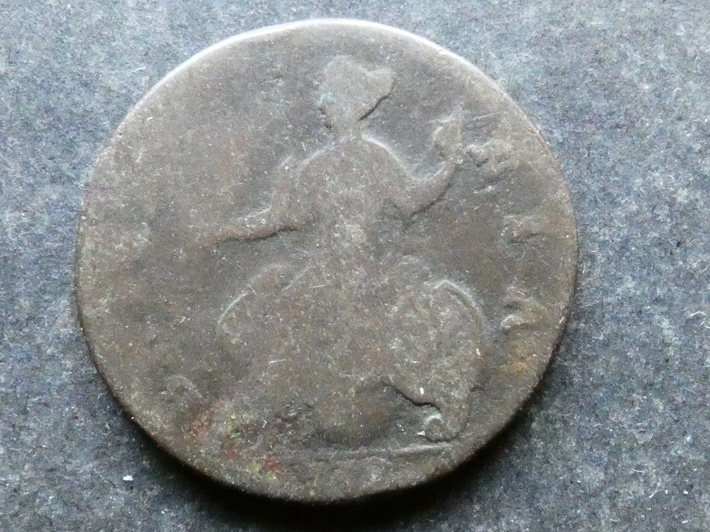 Halfpenny, 1738.