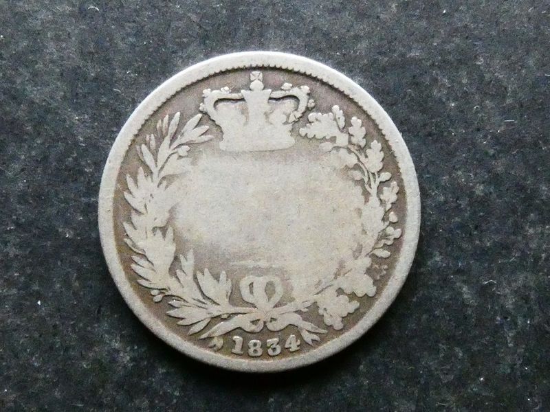 Shilling, 1834.