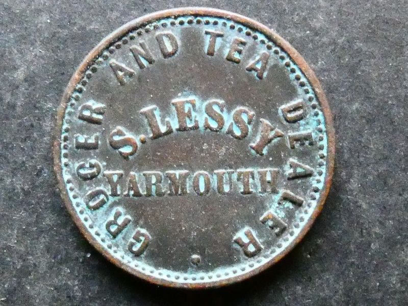 Unofficial Farthing, Norfolk, Yarmouth, S. Lessy, Bell-5262