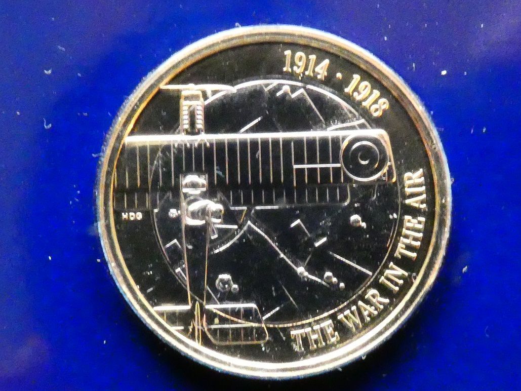 £2, 2017, WWI - The Air Force.