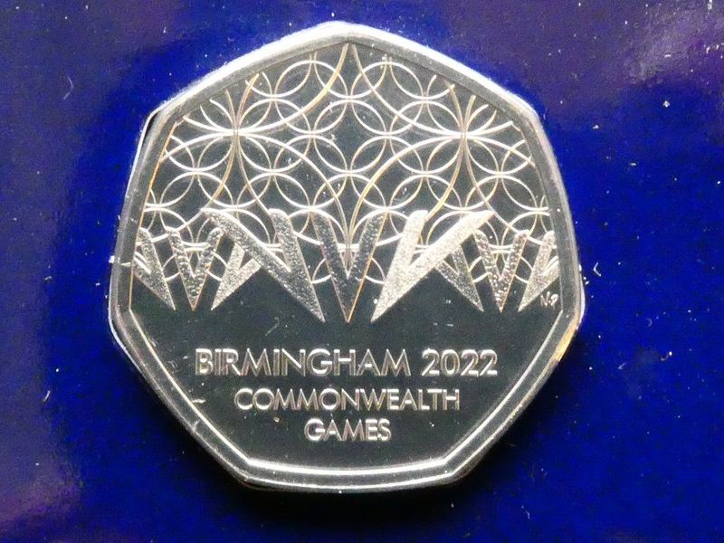 50p, 2022, Commonwealth Games.
