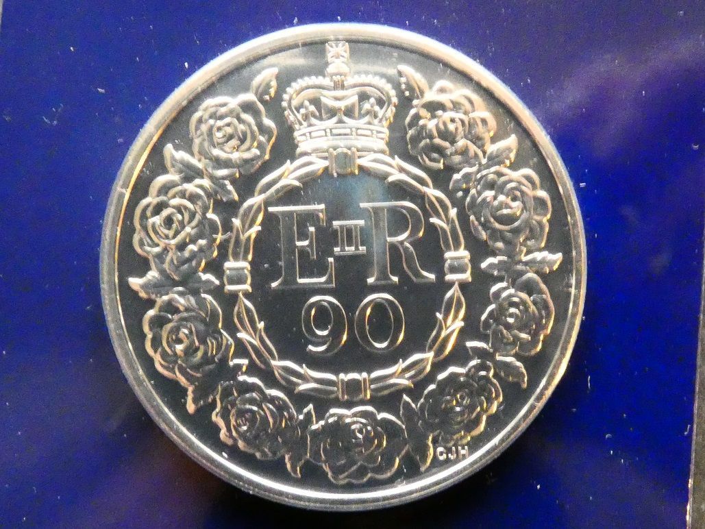 £5, 2016, Queen Elizabeth II, 90th birthday.