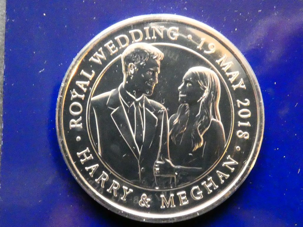 £5, 2018, Prince Harry & Meghan Markle.