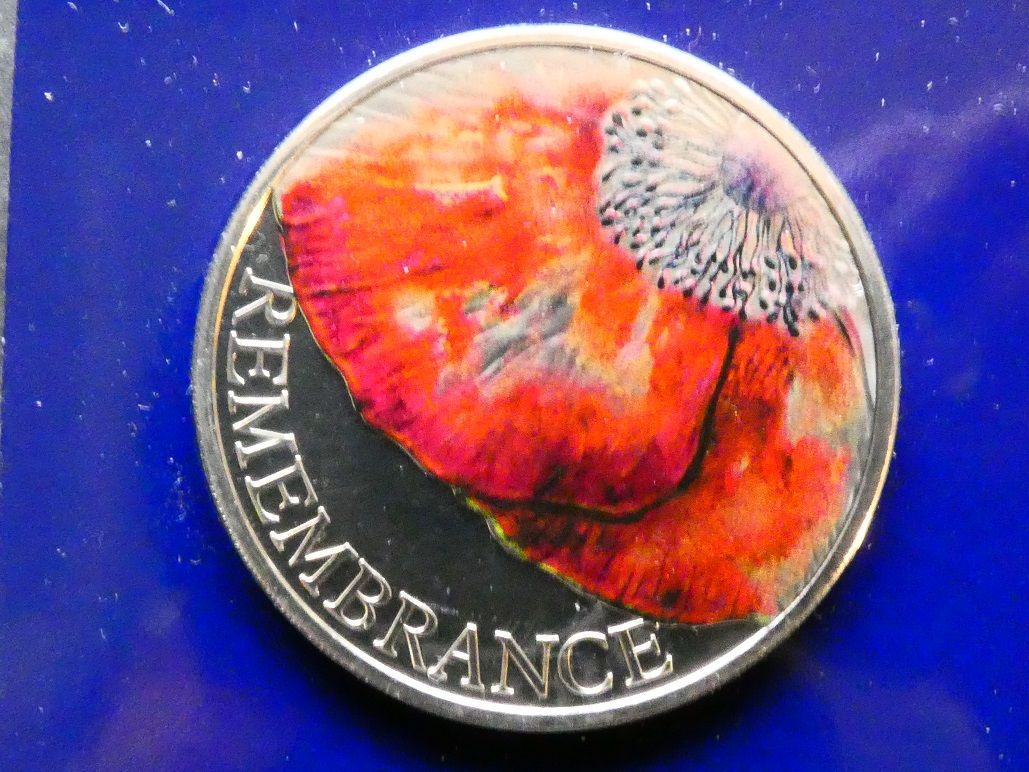 £5, 2018, Remembrance.