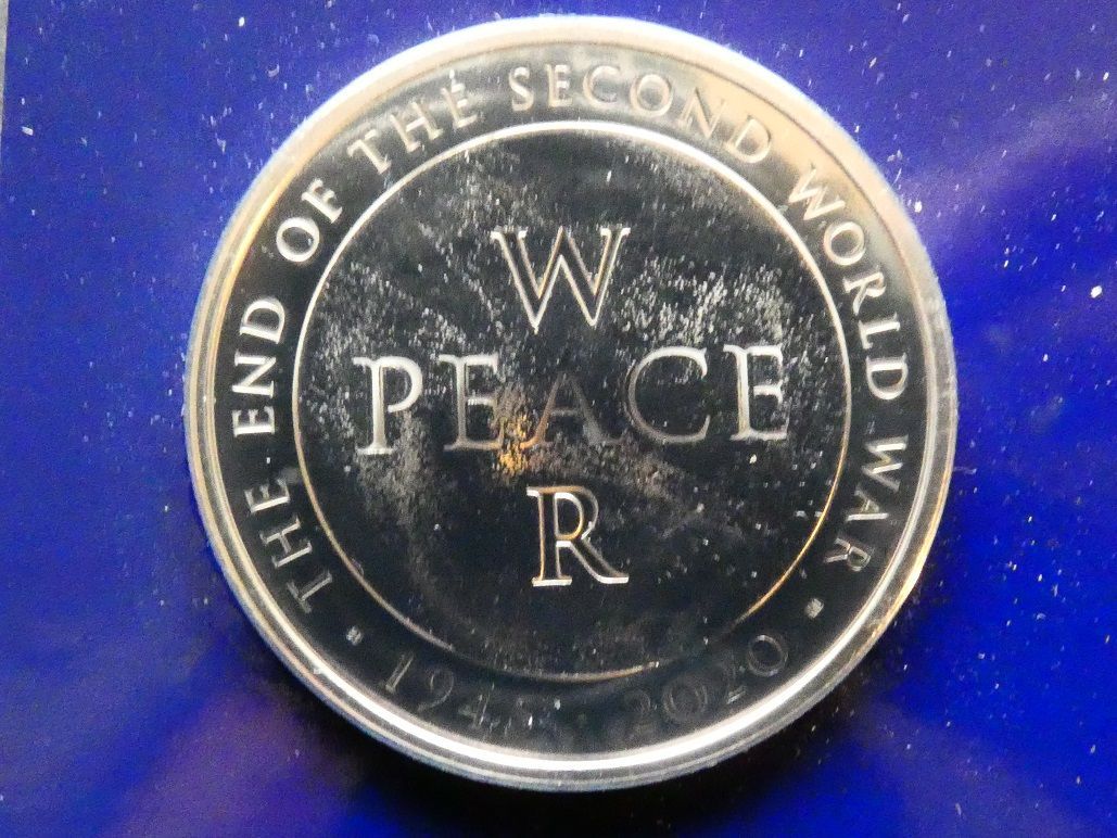 £5, 2020, end of WWII.