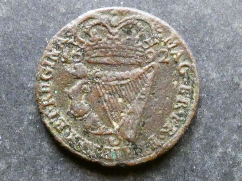 Ireland, Halfpenny, 1692