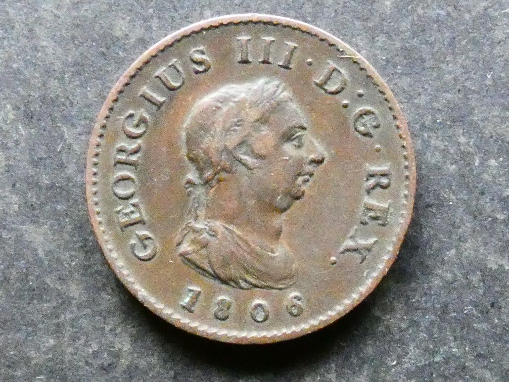 Farthing, 1806.
