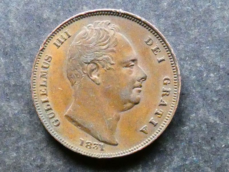 Farthing, 1831.