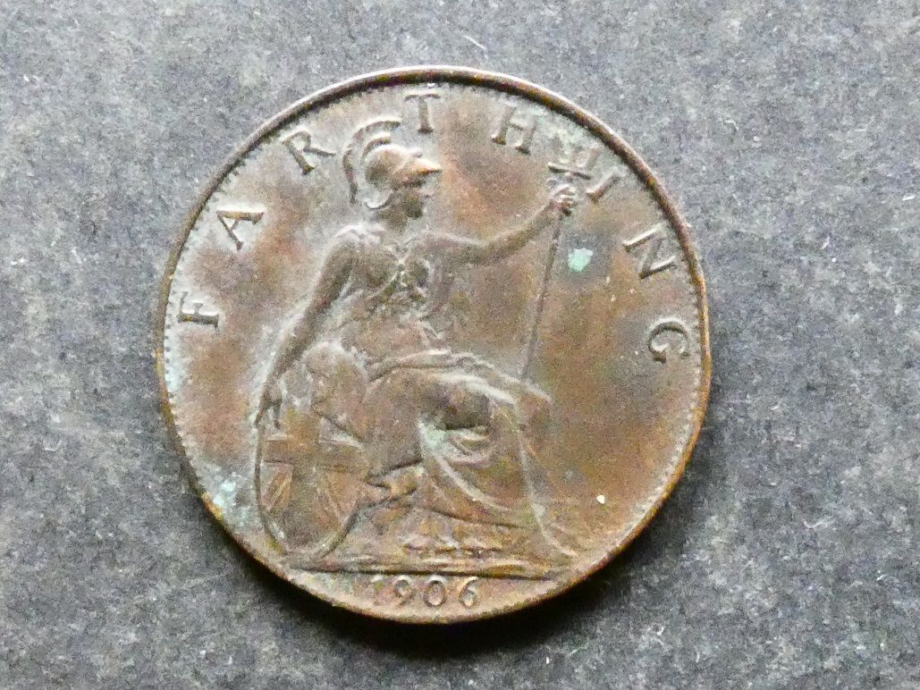 Farthing, 1906.