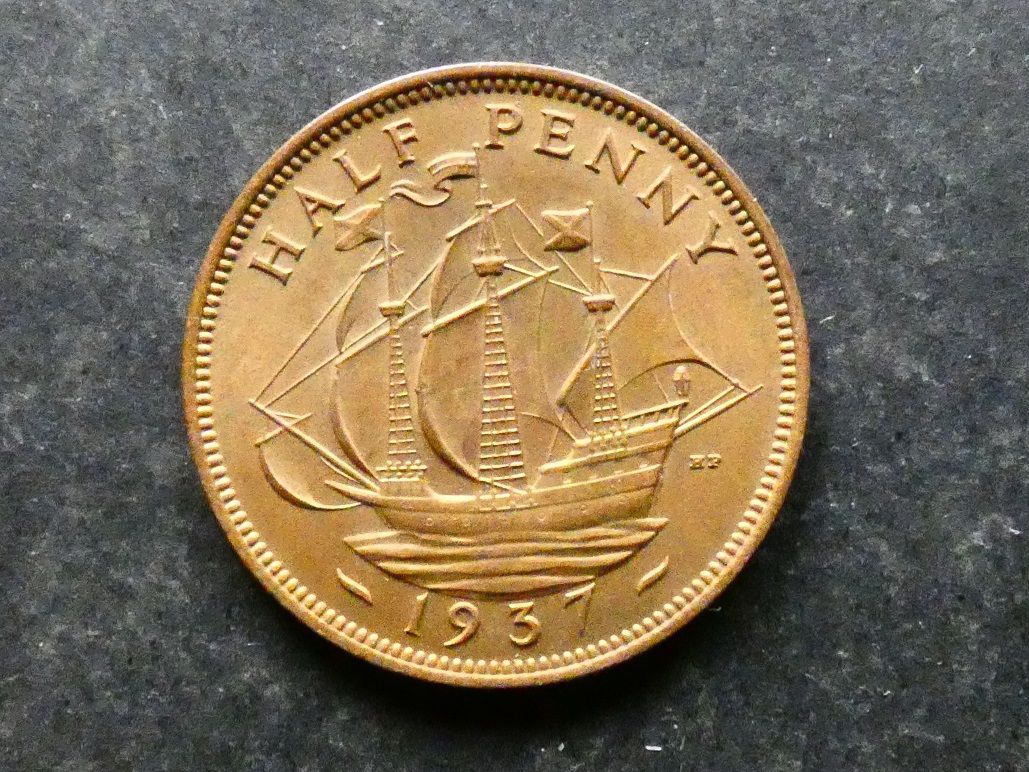 Halfpenny, 1937.