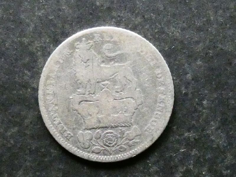 Sixpence, 1826.