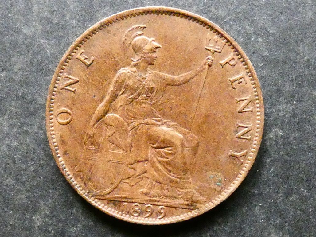 Penny, 1899.