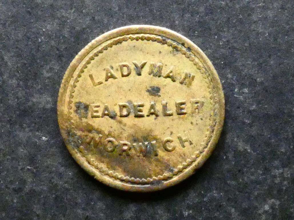 Check, Norfolk, Norwich, Ladyman Tea Dealer, ¼lb