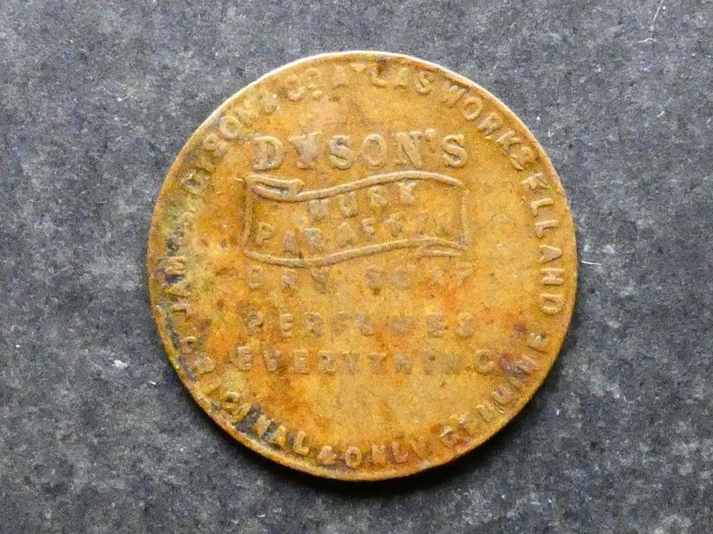 Unofficial Farthing,  Yorkshire, Elland, James Dyson, Bell-1594