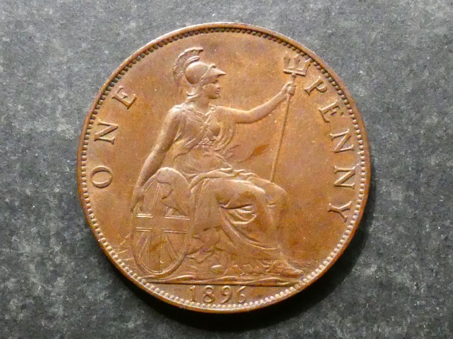 Penny, 1896.