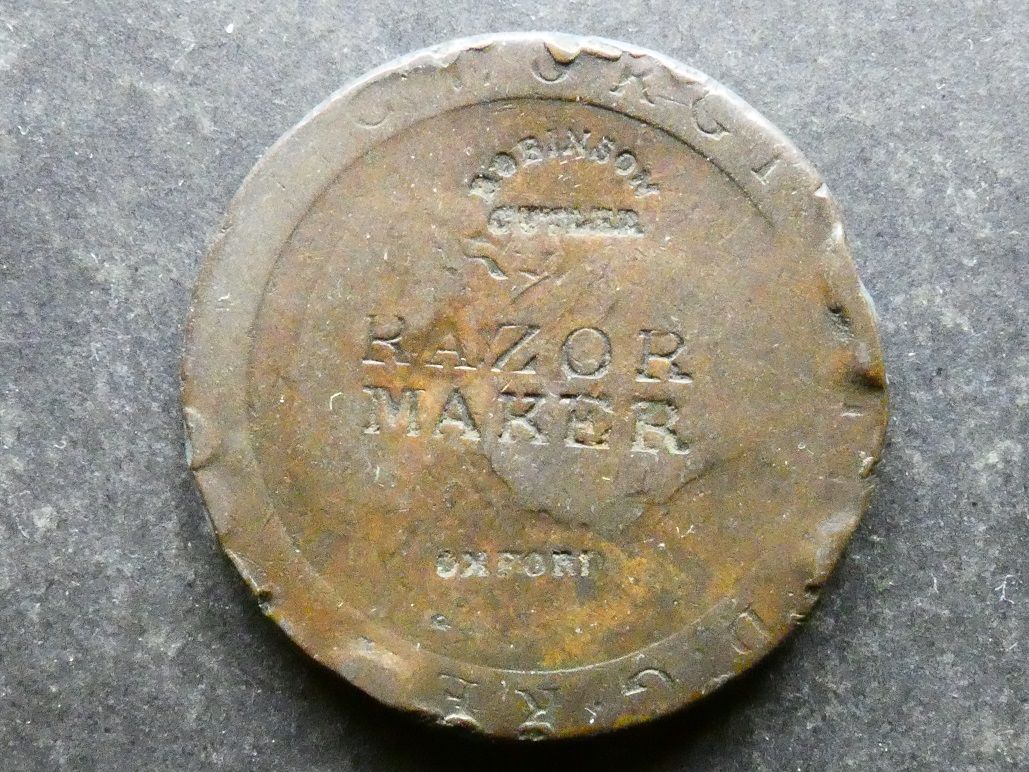 Countermarked, Oxford, ROBINSON CUTLER RAZOR MAKER