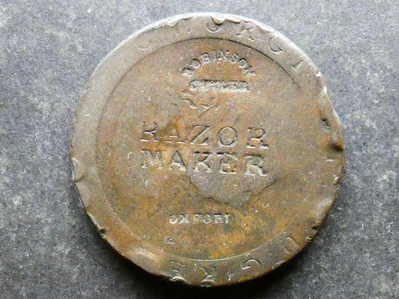 Countermarked, Oxford, ROBINSON CUTLER RAZOR MAKER