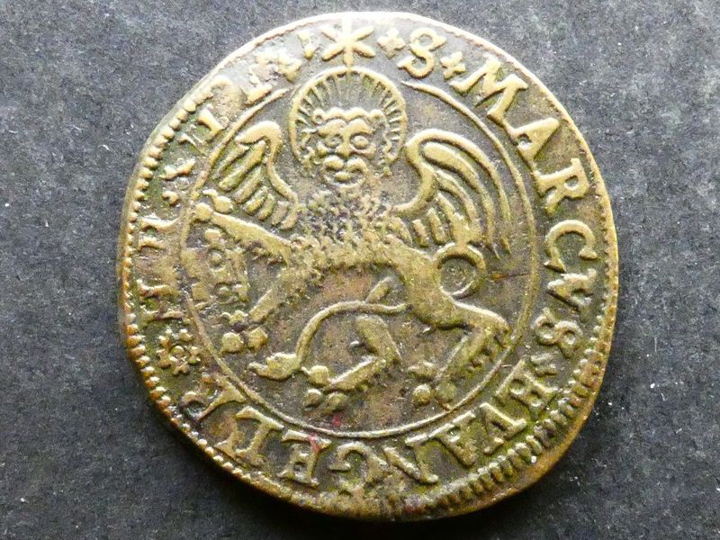 Germany, Nuremberg, 17th Century brass jeton by Hans Krauwinckel