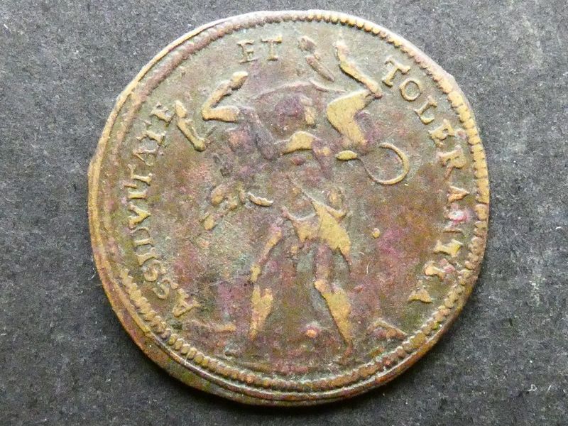 Germany, Nuremberg, 17th Century brass jeton