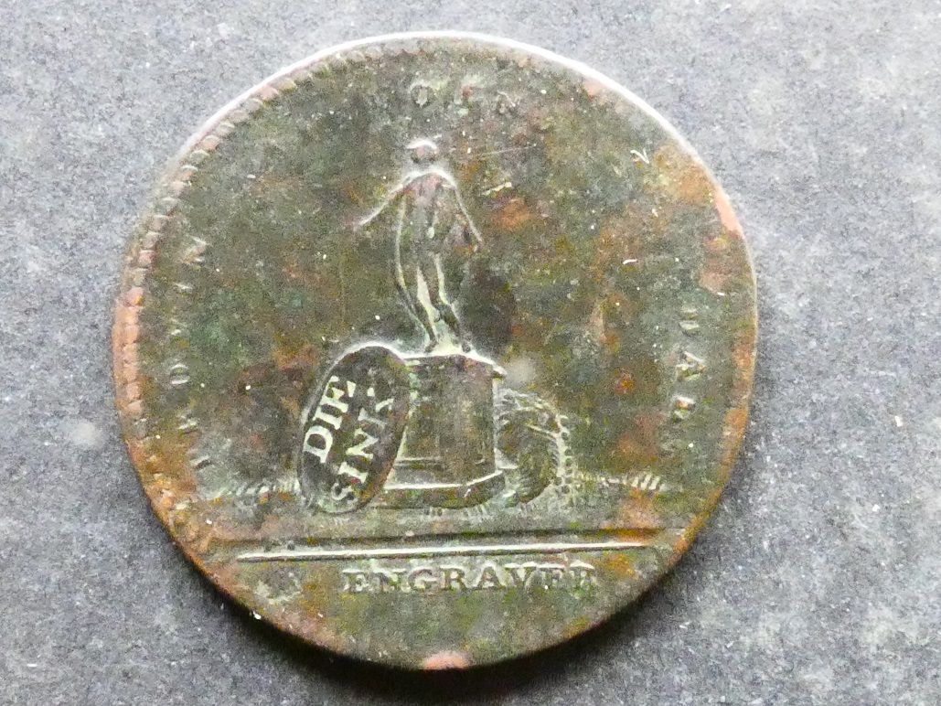 18th Century Farthing, Warwickshire, Birmingham, ND, DH-482