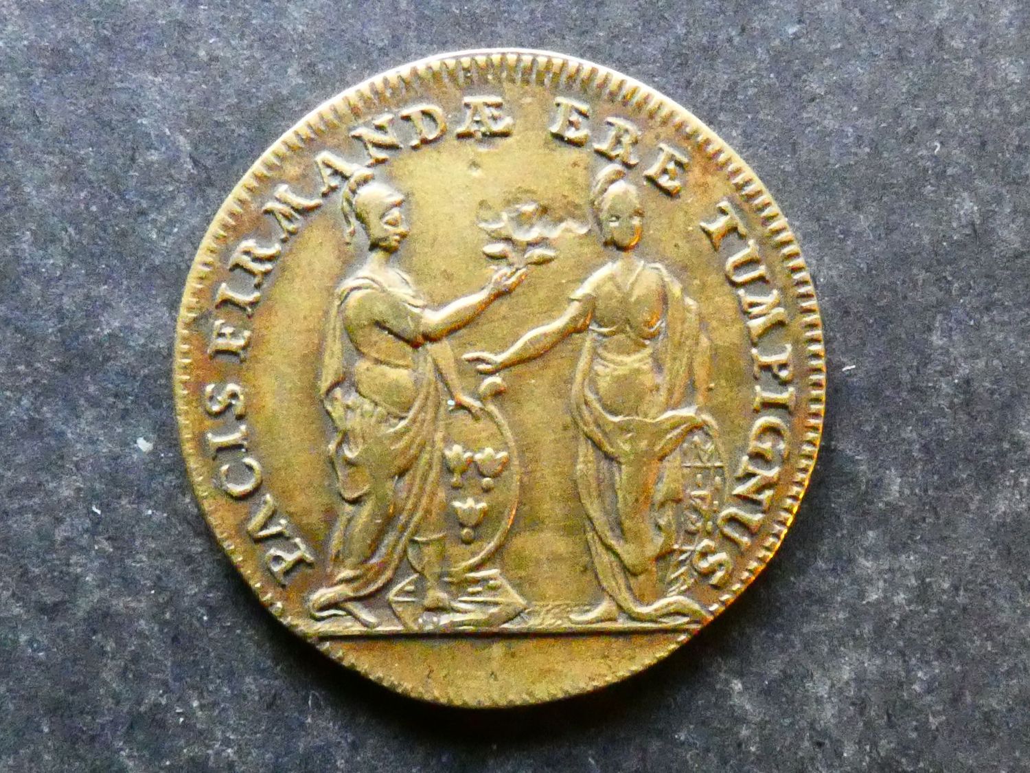France, brass jeton, 18th Century