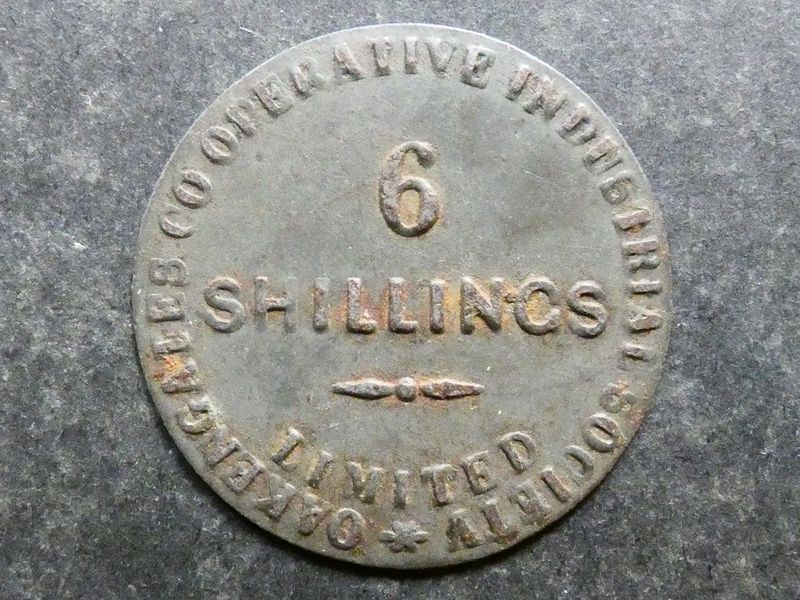 Co-op token, Shropshire, Oakengates