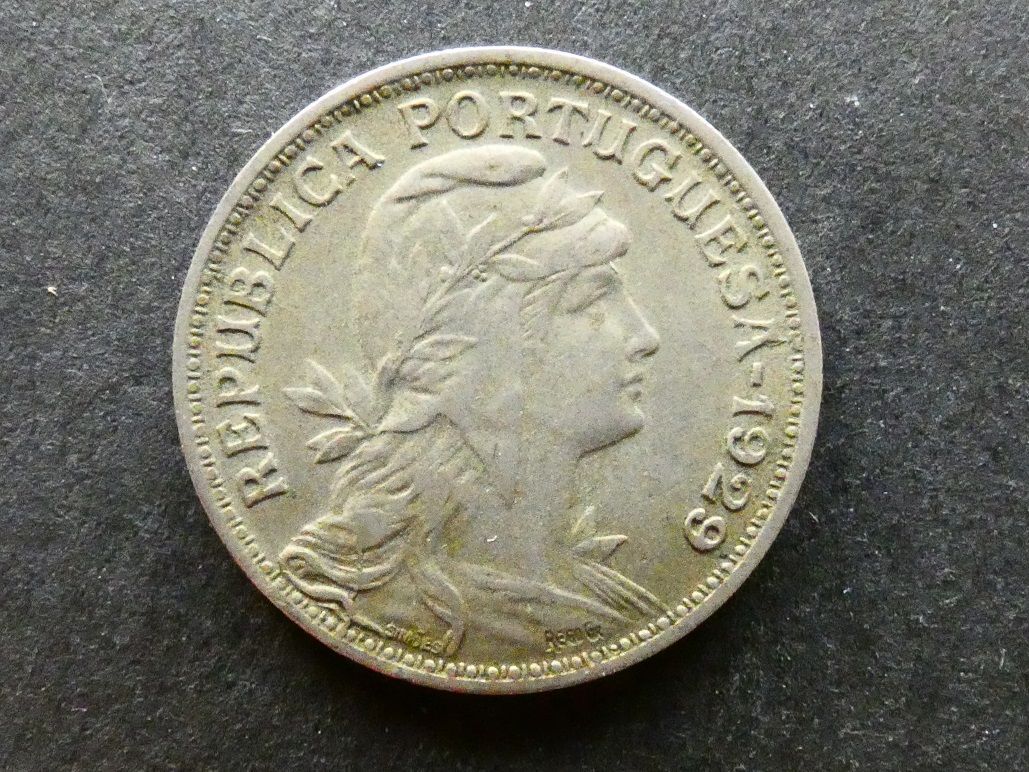 Portugal, 50 Centavos, 1929