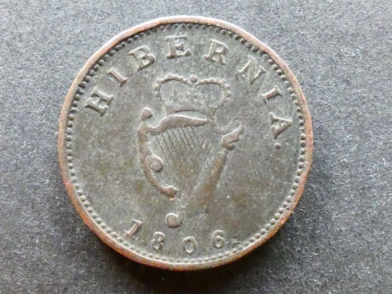 Ireland, Farthing, 1806