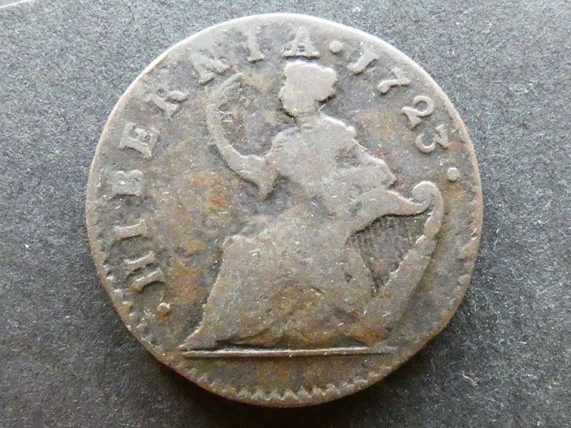 Ireland, Wood's Halfpenny, 1723