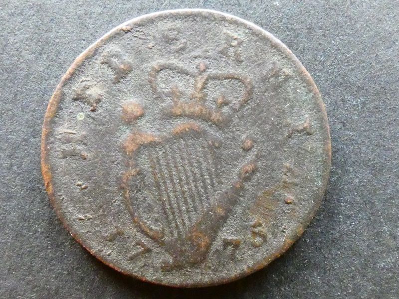 Ireland, Halfpenny, 1775