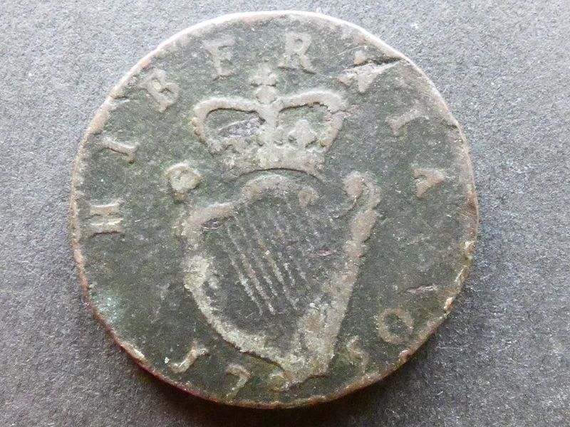Ireland, Halfpenny, 1750