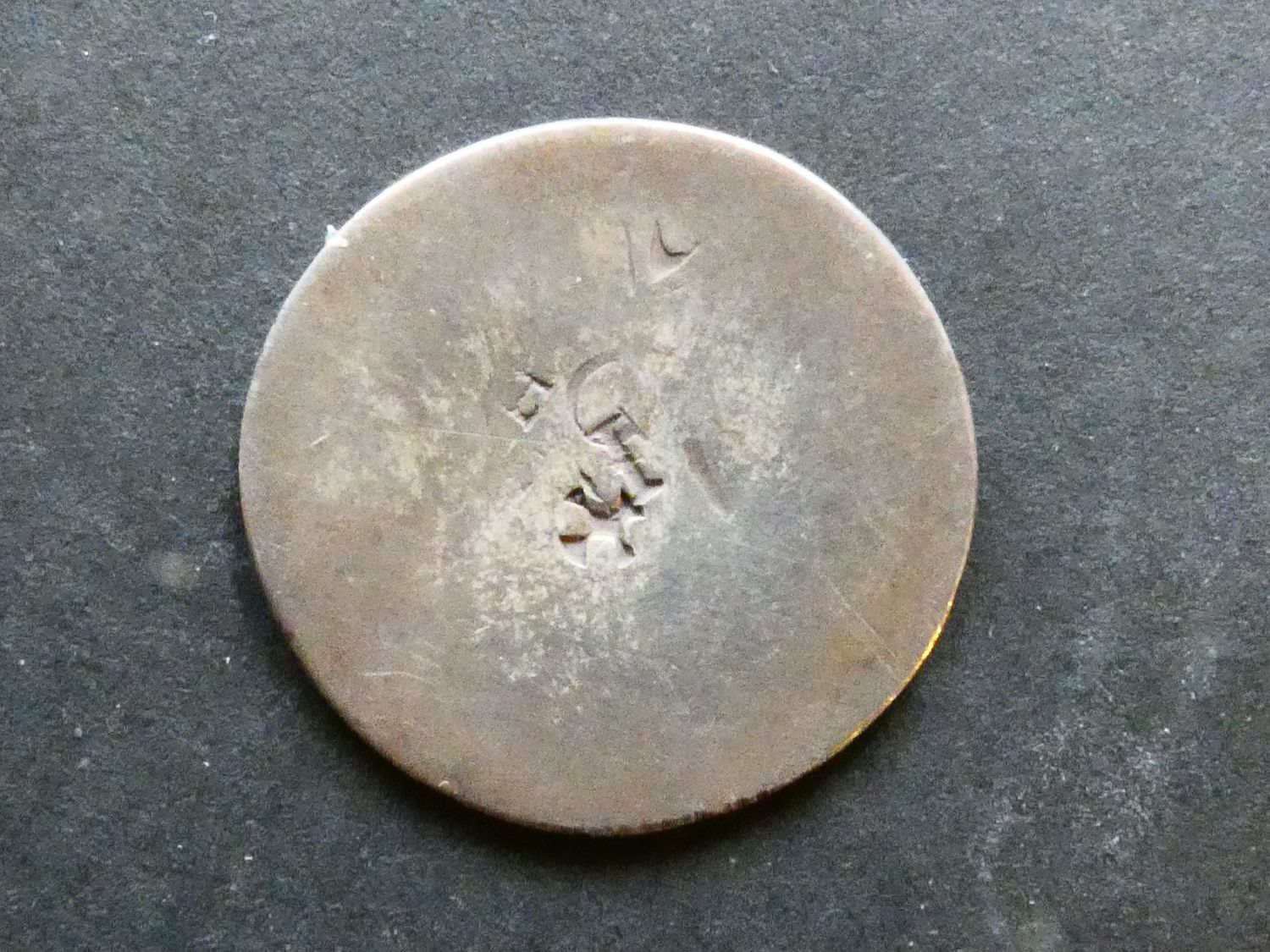 Ireland, early 19th Century "Slap" token.