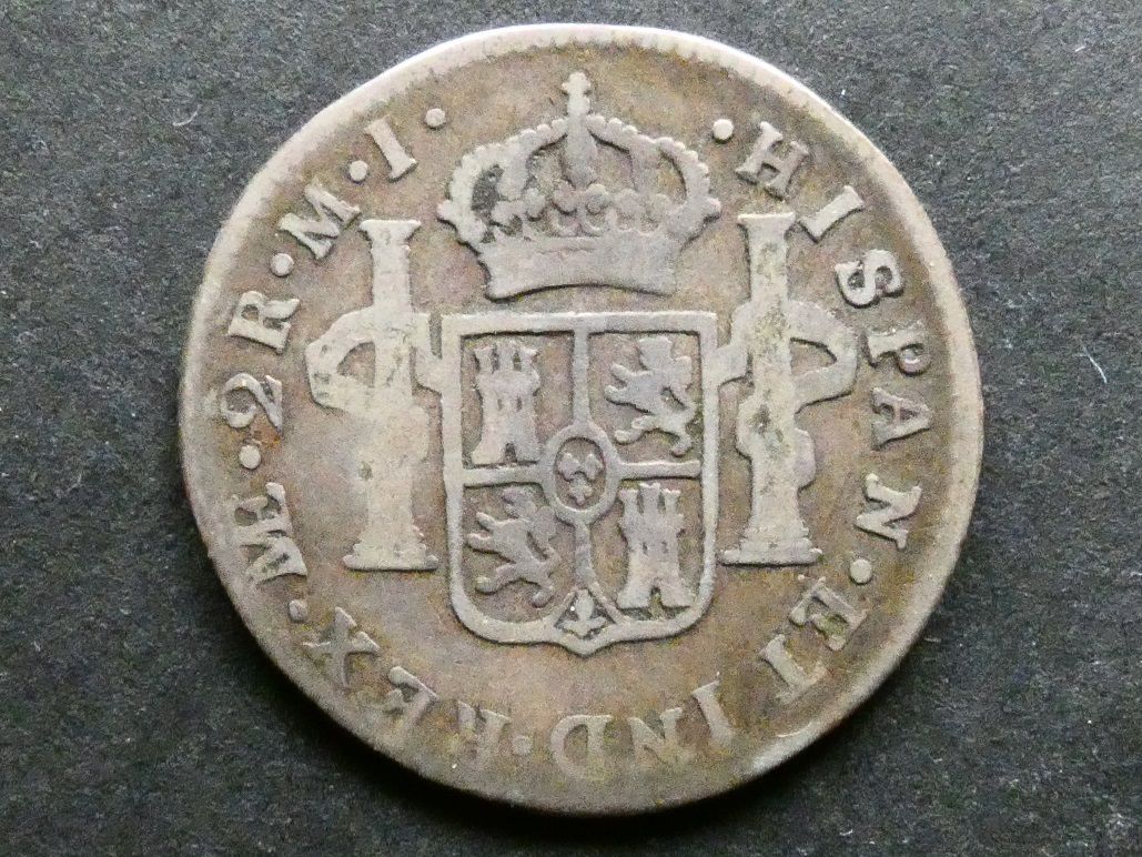 Peru, 2 Reales, 1785 M. I.