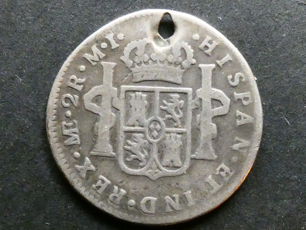 Peru, 2 Reales, 1785 M. I.