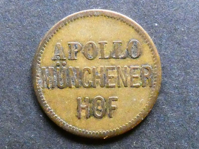 Germany, Munich, beer token.