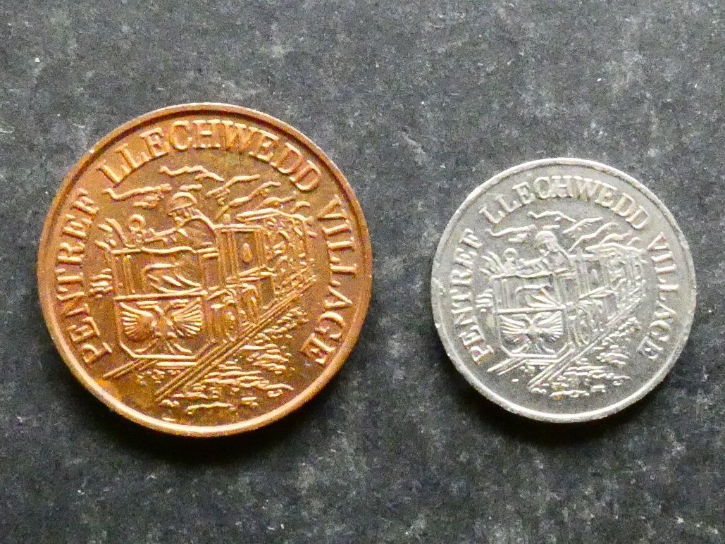 Pentref Llechwedd Village, souvenir tokens