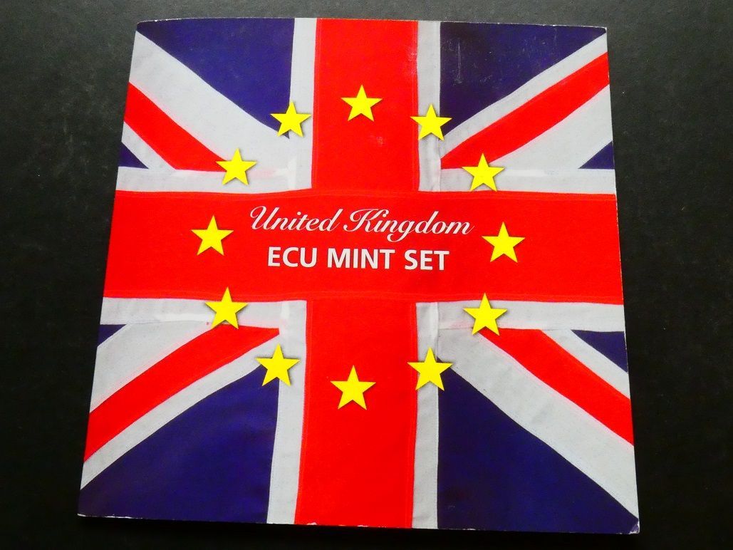 United Kingdom, fantasy pattern Ecu coin set, 1992