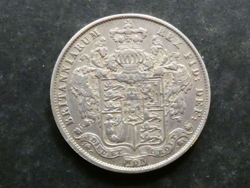 Halfcrown, 1829.