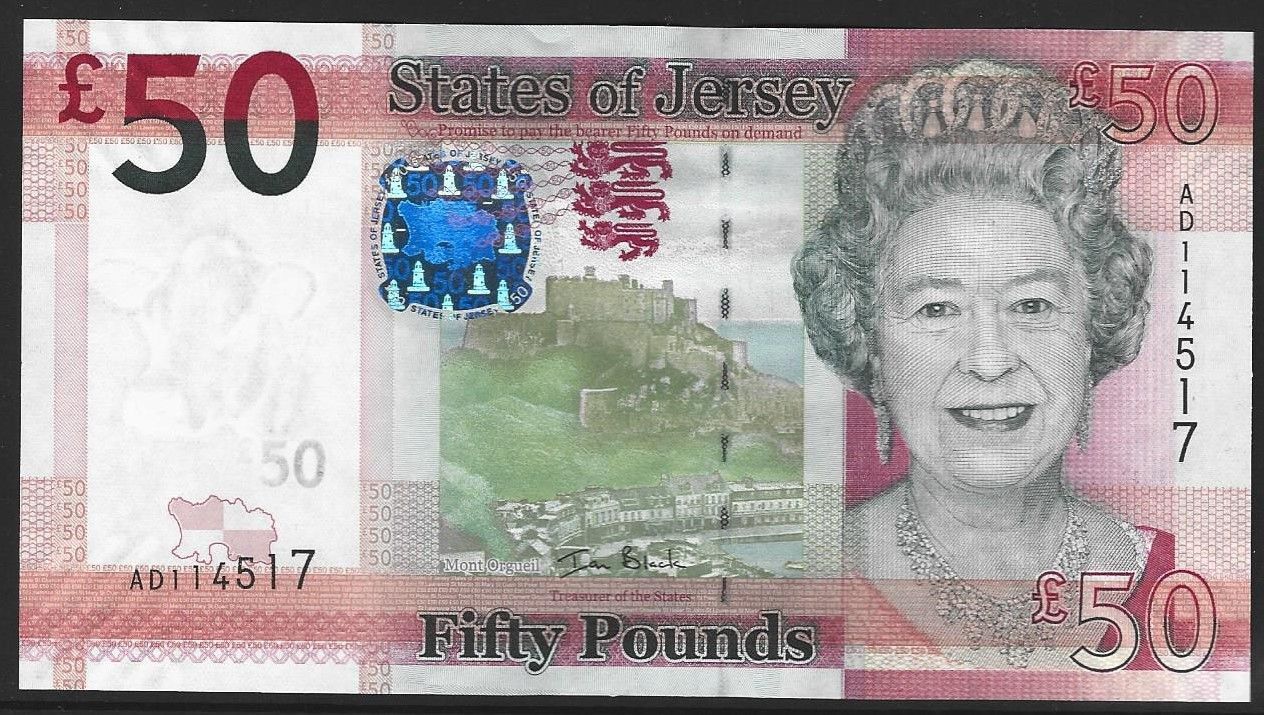 Jersey, 50 Pounds, ND(2010)