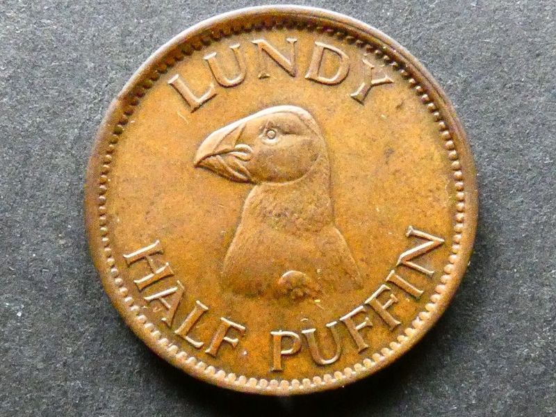Lundy, ½ Puffin, 1929