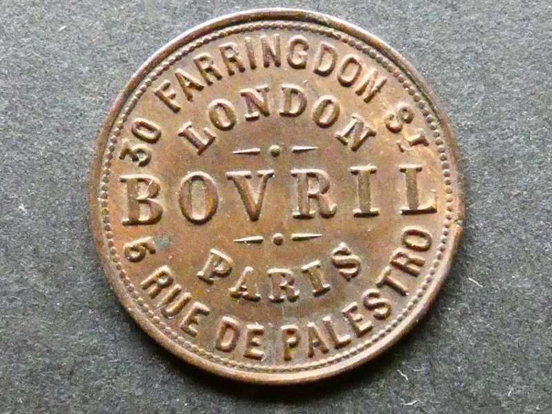 Unofficial Farthing, London, Bovril, Bell-2372