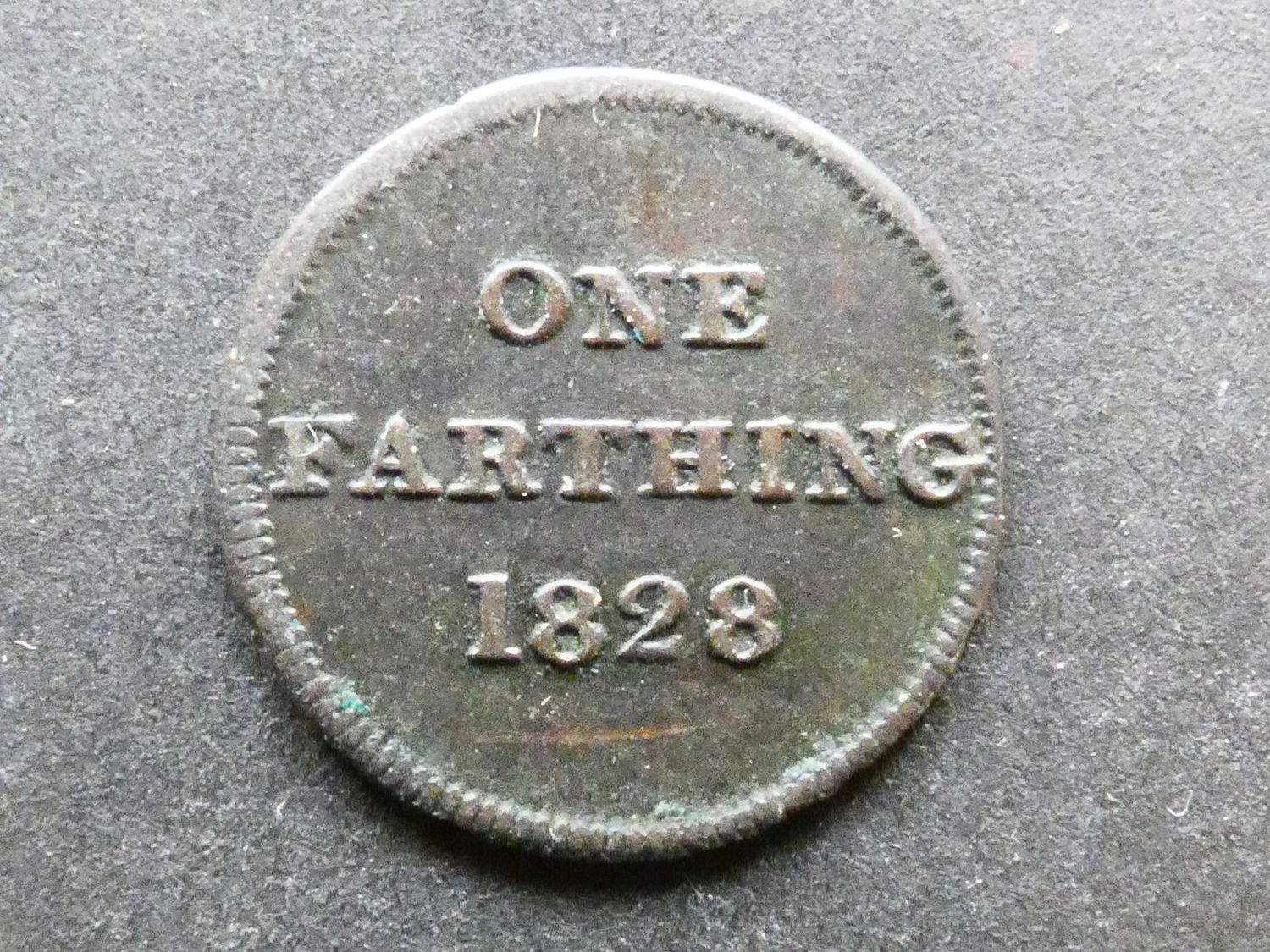 Unofficial Farthing,  Scotland, Glasgow, Retailers' Token 1828, Bell-7370
